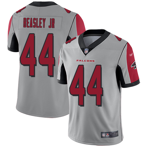 Atlanta Falcons Limited Silver Men Vic Beasley Jersey NFL Football #44 Inverted Legend